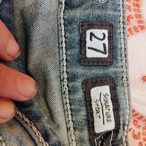 Miss Me Blue Denim Jean Shorts Classic Style